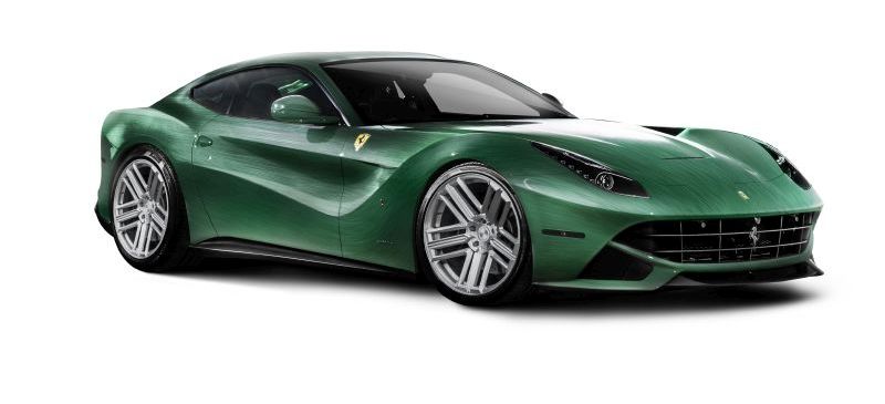 Ferrari f12 berlinetta green